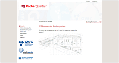 Desktop Screenshot of kocherquartier-sha.de